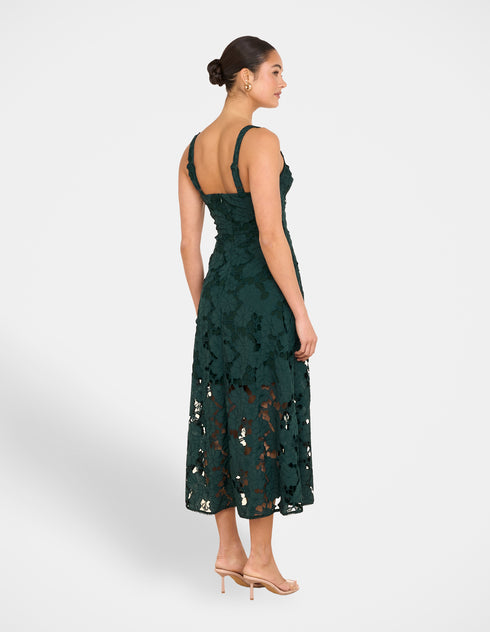 Martina Sweetheart Midi Dress